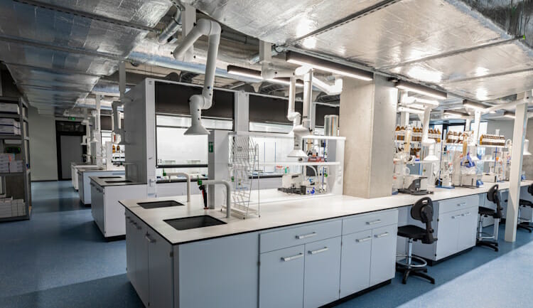 picture of lab ceiling